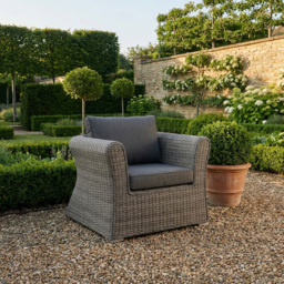 New England Chair  - Grey/1 - Malay - Wilko - thumbnail 3