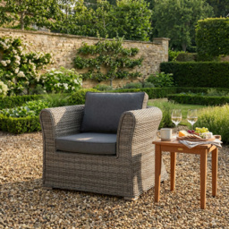 New England Chair  - Grey/1 - Malay - Wilko - thumbnail 5