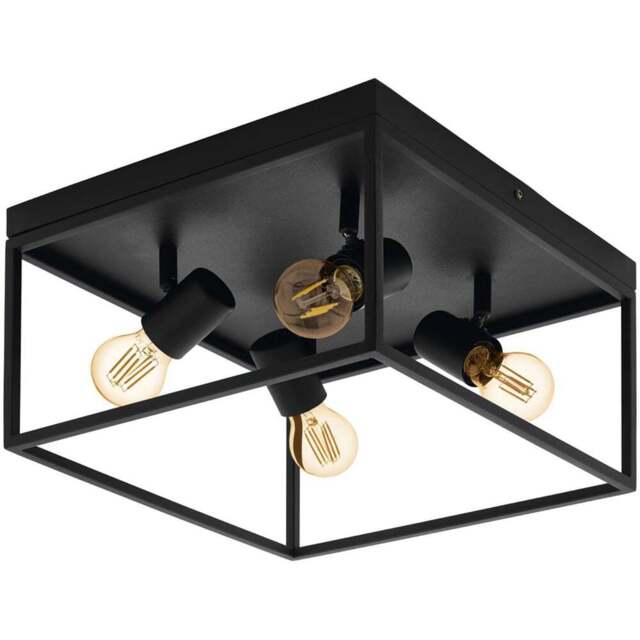 EGLO Silentina 4 Light Caged Spotlight - Wilko - image 1