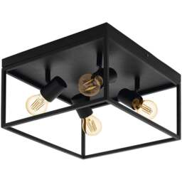 EGLO Silentina 4 Light Caged Spotlight - Wilko - thumbnail 1