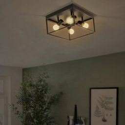 EGLO Silentina 4 Light Caged Spotlight - Wilko - thumbnail 6