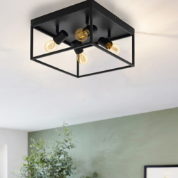 EGLO Silentina 4 Light Caged Spotlight - Wilko - thumbnail 3