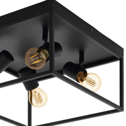 EGLO Silentina 4 Light Caged Spotlight - Wilko - thumbnail 4