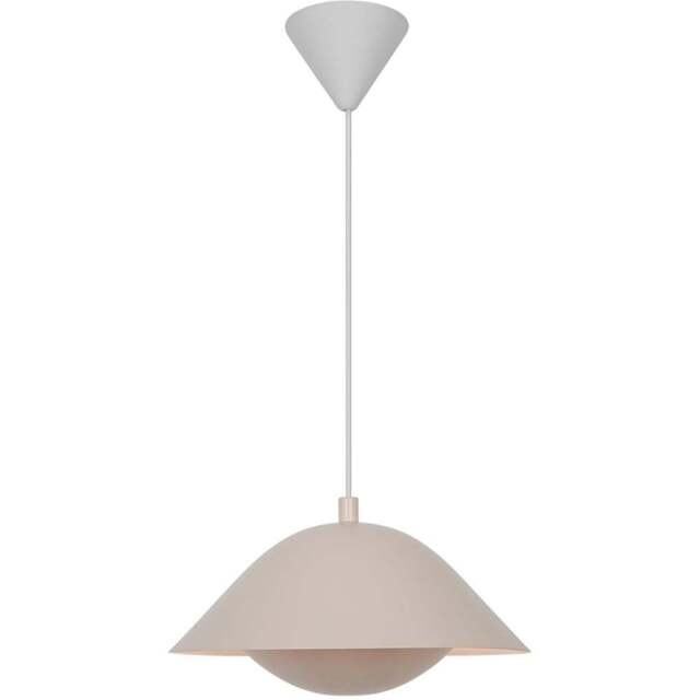 Nordlux Freya 35 Beige Pendant Light - Size: 17 x 35 x 35cm - Blonde - Wilko - image 1