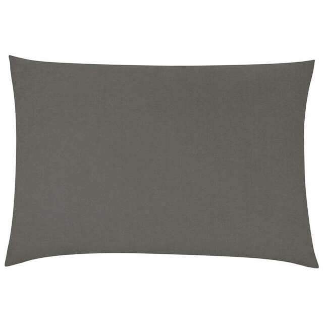 furn. Contra Steel Colour Velvet Cushion - Size: 60 x 40cm - Silver - Wilko - image 1