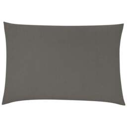 furn. Contra Steel Colour Velvet Cushion - Size: 60 x 40cm - Silver - Wilko
