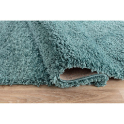 Desire Rugs Oxford Duck Egg Plain Shaggy Rug 160 x 230cm - Duckegg - Wilko - thumbnail 4