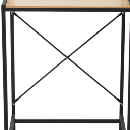 Living and Home 3 Shelf Black Over Washing Machine Storage Shelf with Towel Bar - Size: 176 x 69 x 60cm - Wilko - thumbnail 4
