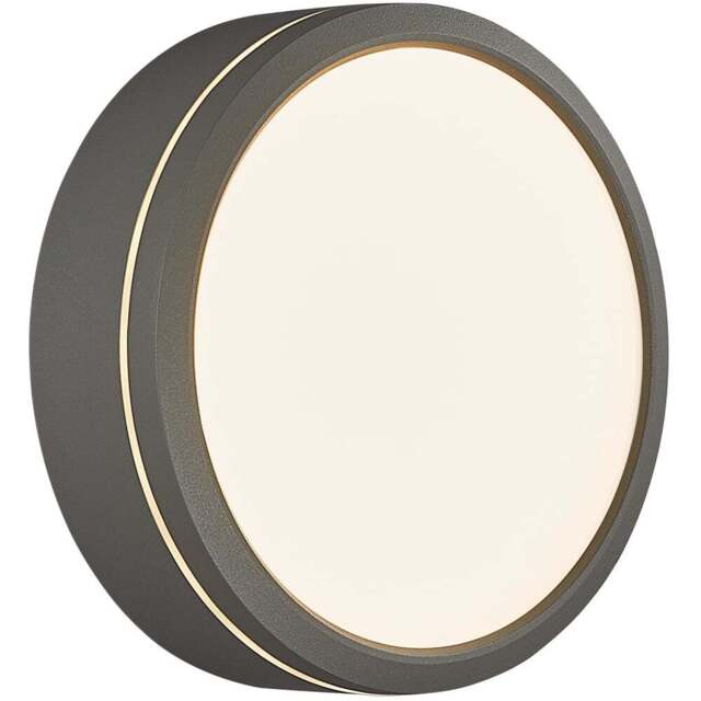 Nordlux Ava Smart Grey Ceiling Light - Size: 20 x 20 x 6.8cm - Wilko - image 1