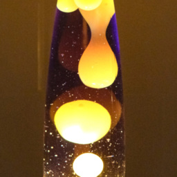 Global Gizmos Purple Liquid and Yellow Wax Lava Lamp 16 inch - Size: 41 x 10 x 10cm - Multi - Wilko - thumbnail 4