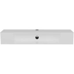 Decorotika Peti White Floating TV Unit - Size: 23 x 135 x 35.2cm - Wilko - thumbnail 5