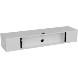 Decorotika Peti White Floating TV Unit - Size: 23 x 135 x 35.2cm - Wilko - thumbnail 3