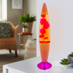 Global Gizmos Pink Ombre Lava Lamp 16 inch - Size: 41.5 x 9.8 x 9.8cm - Wilko - thumbnail 3