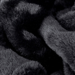 furn. Kallu Black Double-Sided Faux-Fur Throw 130 x 180cm - Size: 180 x 130 x 1cm - Wilko - thumbnail 5