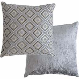 Serene Nevada Grey Cushion Cover 43 x 43cm - Wilko - thumbnail 1