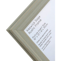 Keswick Sage Rustic Frame - Sage/16x12in - Size: A3 - The Port. Co Gallery - Wilko - thumbnail 4