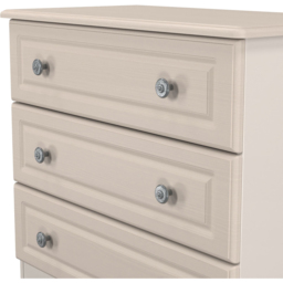 Crowndale Pembroke 3 Drawer Kashmir Ash Chest of Drawers Ready Assembled - Wilko - thumbnail 6