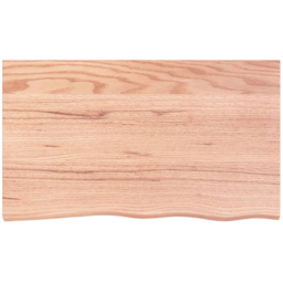 vidaXL 100cm Light Brown Floating Wall Shelf - Size: 2 x 100 x 60cm - Wilko - thumbnail 3