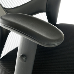 Teknik Office Mistral 2 Mesh Desk Chair Black - Size: 99 x 52.5 x 48.5cm - Wilko - thumbnail 6