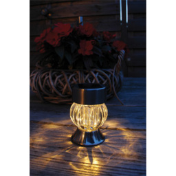 Luxform Tuscany LED Solar Garden Spike Light - Size: 7.4 x 7.4 x 35cm - Silver - Wilko - thumbnail 5