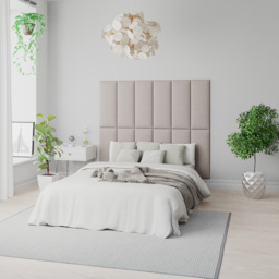 Aspire EasyMount Off White Eire Linen Upholstered Wall Mounted Headboard Panels 2 Pack - Cream - Aspire Beds - Wilko - thumbnail 5