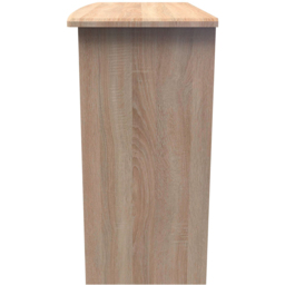Crowndale Sherwood 3 Drawer Bardolino Oak Vanity Unit - Size: 41.5 x 95 x 79.5cm - Brown - Wilko - thumbnail 4