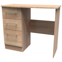 Crowndale Sherwood 3 Drawer Bardolino Oak Vanity Unit - Size: 41.5 x 95 x 79.5cm - Brown - Wilko - thumbnail 5