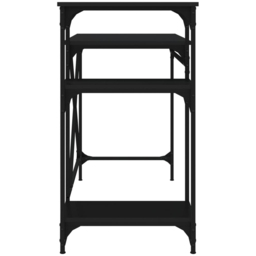 vidaXL Modern Large Desk Brown - Size: 90 x 105 x 50cm - Black - Wilko - thumbnail 6