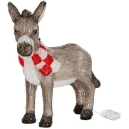Marco Paul Cool White LED Inlit Nativity Donkey - Size: 34 x 32 x 14cm - Wilko - thumbnail 3
