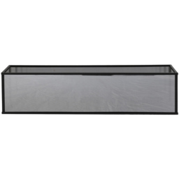 Noir Black Metal Tealight Holder - Size: 34 x 8 x 8.3 - Wilko - thumbnail 3