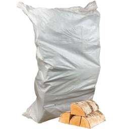 AMOS Kiln Dried Hardwood Birch Logs 22kg - Size: 32 x 25 x 57cm - Brown - Wilko - thumbnail 1