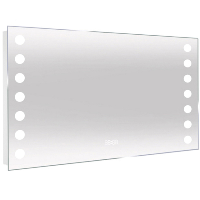 Living and Home LED Fog Free Bathroom Mirror 60 x80cm - Size: 80 x 60cm - Wilko - image 1