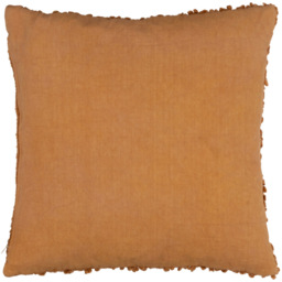 Yard Ulsmere Ginger Boucle Cushion - Size: 45 x 45 cm - Orange - Yard Living - Wilko - thumbnail 4