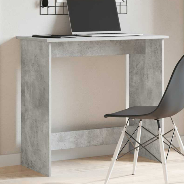 vidaXL Office Desk Concrete Grey - Size: 75 x 80 x 40cm - Wilko - image 1