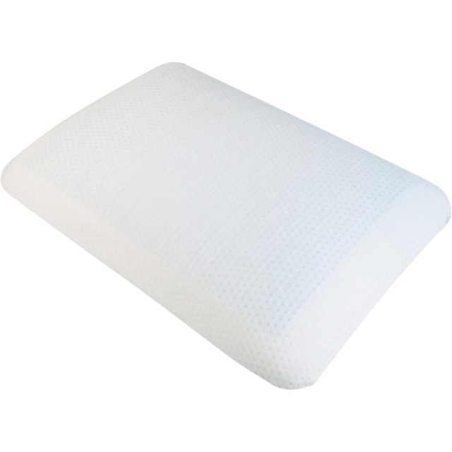 Aidapt Cooling Gel Comfort Memory Foam Pillow - Size: 400 x 600 x 140cm - White - Wilko - image 1