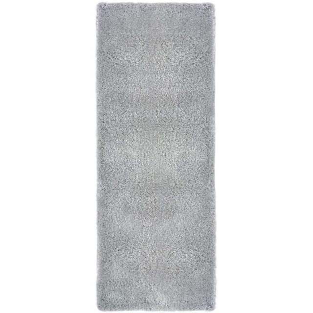 Homemaker Grey Snug Plain Shaggy Rug 60 x 110cm - Wilko - image 1