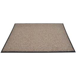 Allure Bath Fashions Beige Non Slip Door Mat 40 x 60cm - Size: 40 x 60 x 1cm - Brown - Allure Home Fashions - Wilko