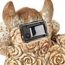 Solar Floral Cow Light - Brown - Wilko - thumbnail 7