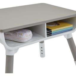 Liberty House Toys White and Grey Adjustable Table and Chair Set - Size: 63 x 45 x 21cm - Wilko - thumbnail 7