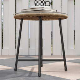 Outsunny 3 Piece Rattan Bistro Set Brown - Size: 2 Seater - Yellow - Wilko - thumbnail 4