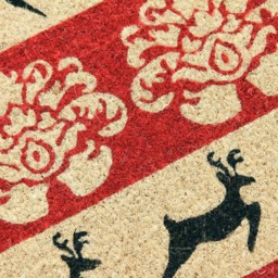 Coco & Coir Vintage Christmas Coir Door Mat 45 x 75cm - n/a - Coco & Coir ® - Wilko - thumbnail 6