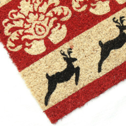 Coco & Coir Vintage Christmas Coir Door Mat 45 x 75cm - n/a - Coco & Coir ® - Wilko - thumbnail 4