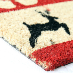 Coco & Coir Vintage Christmas Coir Door Mat 45 x 75cm - n/a - Coco & Coir ® - Wilko - thumbnail 5