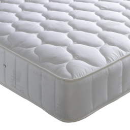 Pinerest Small Double Coil Sprung Mattress - White - Bedmaster - Wilko - thumbnail 3