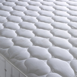 Pinerest Small Double Coil Sprung Mattress - White - Bedmaster - Wilko - thumbnail 4