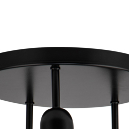 Cosylyte 5 Light Matt Black Opal Glass Ceiling Light - Size: 28 x 50 x 37cm - Wilko - thumbnail 6