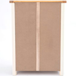 Cabinet Bits Maggiori 4 Drawer Off White Wood Knob Chest of Drawers - Wilko - thumbnail 7