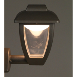 Luxform Luxembourg Anthracite Up Wall Light - Size: 17 x 20 x 24cm - Black - Wilko - thumbnail 3