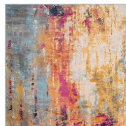 Kukoon Multicolour Bold Distressed Abstract Rug 290 x 200cm - Wilko - thumbnail 3