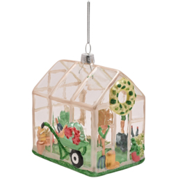 The Seasonal Gift Co Glass Gardening Tool Hanging Decoration 5 Piece - Size: 19 x 19 x 6.5cm - Green - Wilko - thumbnail 7